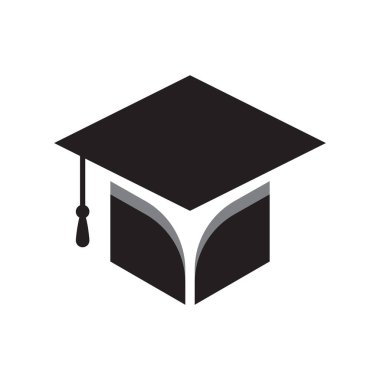 Toga eğitim logo vektör şablonu