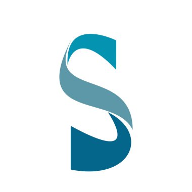 Su dalgası simgesi Logo şablonu vektör