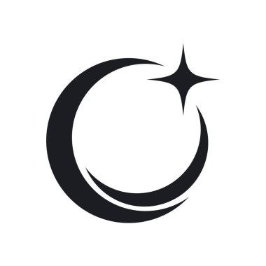 Yıldız Logosu Şablonu vektör illüstrasyon tasarımı