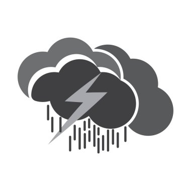 Modern konsept olan yağmur logosu tasarımı: Basit yağmur logosu: 124; premium vektör