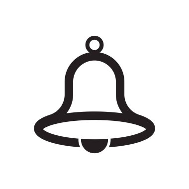 Bell logo vektör şablonu çizim tasarımı