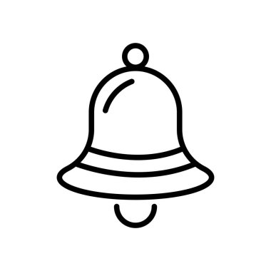 Bell logo vektör şablonu çizim tasarımı