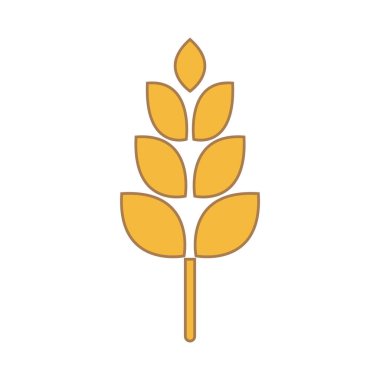 Rice Grain logo şablonu resim tasarımı