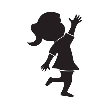 Çocukların logo şablonu resim tasarımı