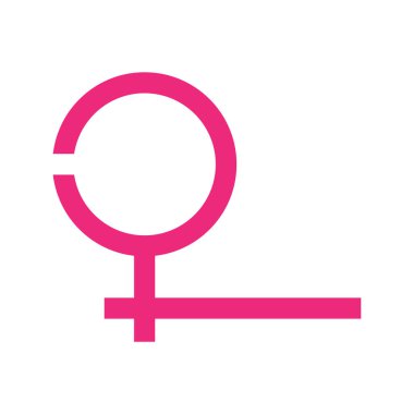 Kadınlar için logo şablonu çizim tasarımı