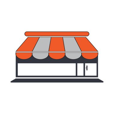 Dükkan Meşguliyeti Logo Şablonu Resim Simgesi Tasarımı