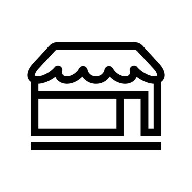 Dükkan Meşguliyeti Logo Şablonu Resim Simgesi Tasarımı