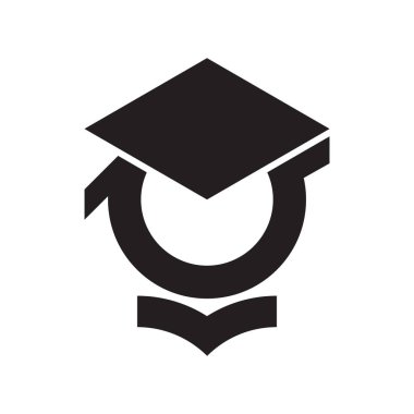 Toga Eğitim Akademik Mezuniyet Logosu Şablon Tasarımı
