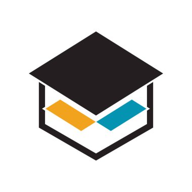 Toga Eğitim Akademik Mezuniyet Logosu Şablon Tasarımı