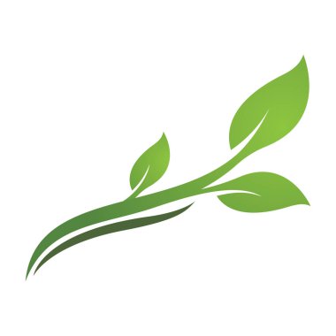 Yeşil yapraklı ekoloji doğa element vektör simgesi, Yaprak Simgesi, yeşil yapraklı ekoloji doğa element vektörü