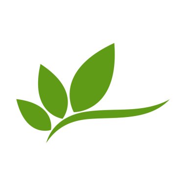 Yeşil yapraklı ekoloji doğa element vektör simgesi, Yaprak Simgesi, yeşil yapraklı ekoloji doğa element vektörü