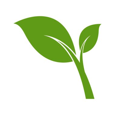 Yeşil yapraklı ekoloji doğa element vektör simgesi, Yaprak Simgesi, yeşil yapraklı ekoloji doğa element vektörü