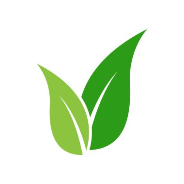 Yeşil yapraklı ekoloji doğa element vektör simgesi, Yaprak Simgesi, yeşil yapraklı ekoloji doğa element vektörü