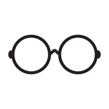 Glassess icon Outline vector logo for web ui