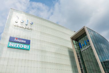 Kuala Lumpur, Malezya - 13 Mart 2023: BBCC 'nin dış görünümü (LaLaport Bukit Bintang Şehir Merkezi) Kuala Lumpur' un merkez alışveriş bölgesi olan Bukit Bintang 'da yer almaktadır..