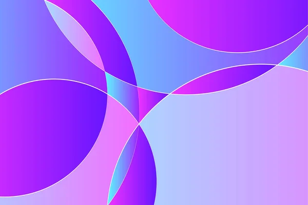 Фиолетовый Синий Жидкий Градиентный Круг Фона Композиции Голографические Радужные Цвета — стоковый вектор