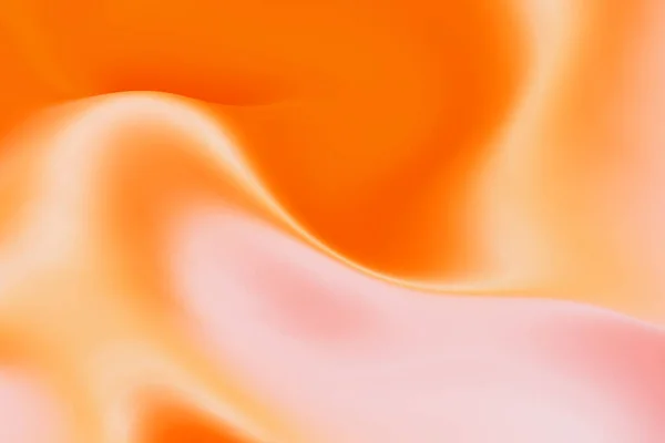 Pastelově Oranžová Rozmazaná Textura Abstraktní Hologram Tekutý Gradient Pozadí Vykreslování — Stock fotografie