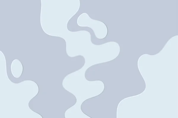 Abstraites Taches Lisses Points Fond Décoratif Simple Forme Fluide Toile — Image vectorielle