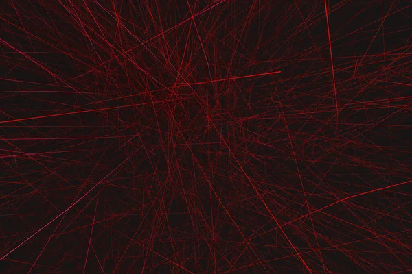 Κόκκινο Ακανόνιστο Γραμμικό Χάος Επίδραση Υφή Φόντου Αφηρημένη Τεχνολογία Και — Φωτογραφία Αρχείου