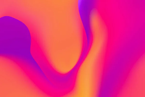 Gentle pink and yellow fluid gradient background. Trendy holographic liquid wallpaper