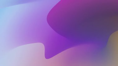 Soyut Hareket Grafikleri. Holografik Efektli Renkli Dinamik Akışkan. Gradyan Sıvı Döngü Arkaplanının Yumuşak Akışı