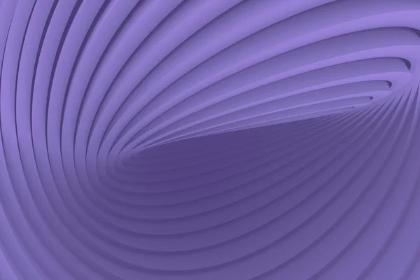 Violet volume twisted decorative background in motion volume lines. Abstract 3d illustration