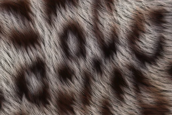 Makro Wildtiertextur Abstrakte Wolle Hintergrund Rendering — Stockfoto