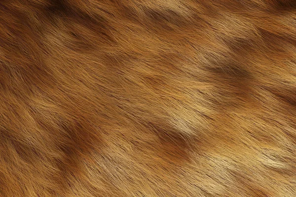 Makro Hnědá Kozí Textura Extrémně Jemnou Srstí Divoké Zvířecí Příroda — Stock fotografie