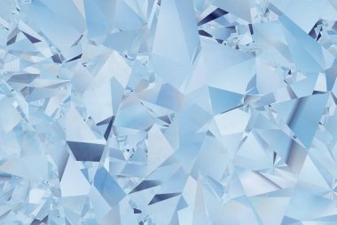 Soyut holografik donanma mavi gradyan geometrik arkaplan