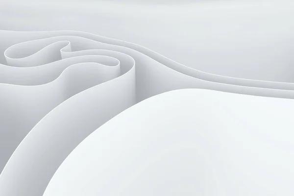 Λευκό Φόντο Σχεδιασμού Εξωφύλλου Κυματιστή Υφή Γραμμή Μοντέρνο Καθιστούν Για — Φωτογραφία Αρχείου