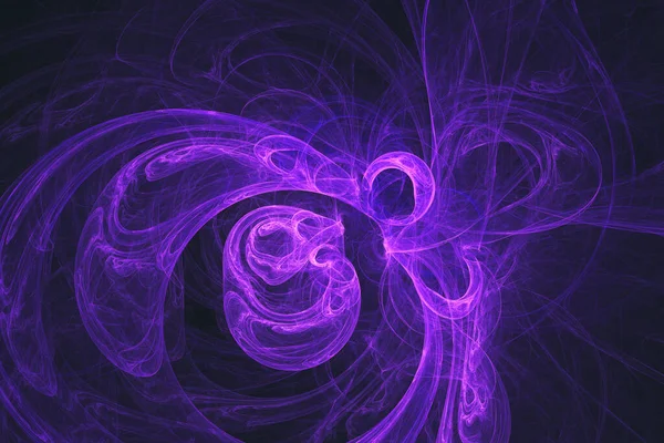 Flames Movimiento Neón Púrpura Representación Estilo Futurista Antecedentes Científicos Abstractos — Foto de Stock