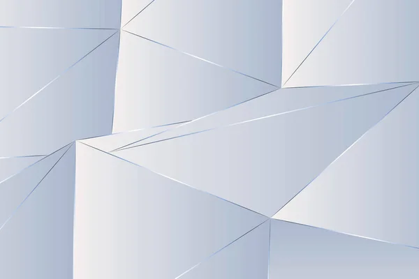 Απλή Μινιμαλιστική Γεωμετρική Διανυσματική Σχεδίαση Φόντου Λευκό Πολυγωνικό Τριγωνικό Ταπετσαρία — Διανυσματικό Αρχείο