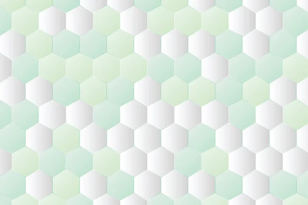 Градиентные Соты Формируют Фон Абстрактный Шестиугольник Формирует Текстуру Мозаики — стоковый вектор