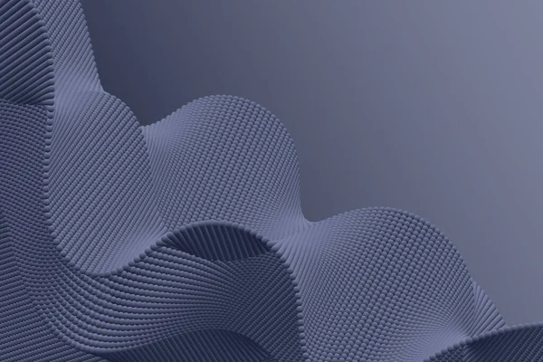 Ємний Фон Хвилі Частинок Абстрактні Динамічні Шпалери Карт Банерів Презентацій — стоковий вектор