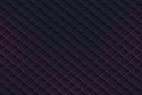 Zwarte Geometrische Textuur Rendering Achtergrond Voor Web Cover Reclame App — Stockvector