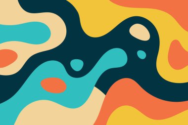 Canlı pürüzsüz lekeler duvar kağıdı. Benek dekoratif arkaplanının soyut renkli sıçraması