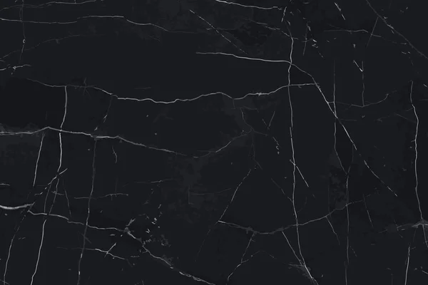 Schwarzer Marmor Vektor Dekorative Textur Der Mramor Steinmauer — Stockvektor