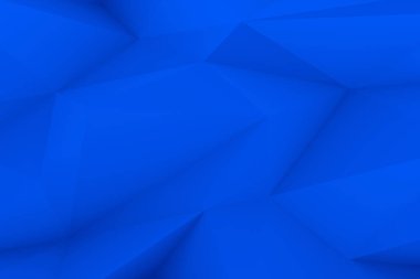 Soyut çokgen tuval üzerinde mavi geometrik elmas özü