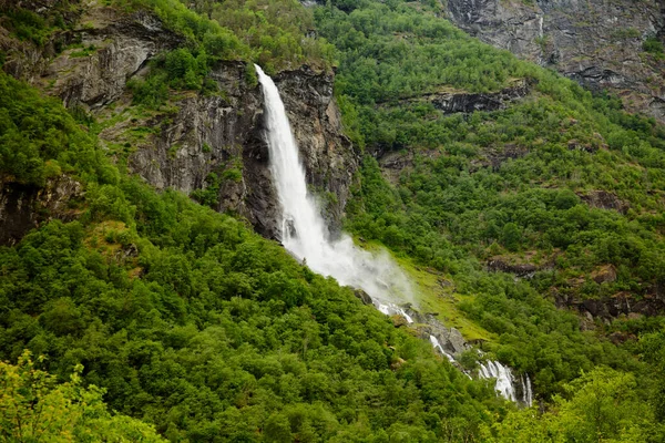 Bellezza Della Natura Norvegese Norvegia Occidentale Paesaggio Naturale Lungo Percorso — Foto Stock