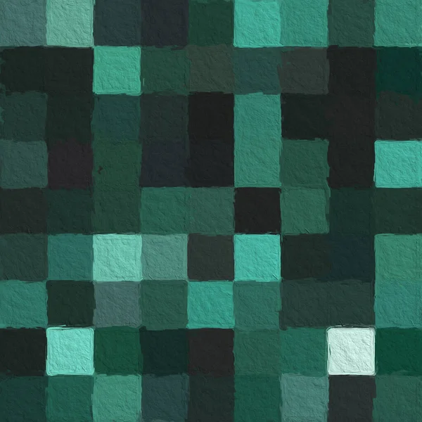 Kolorowa Abstrakcyjna Mozaika Szorstkim Tłem Tekstury Kolor Kwadratowy Wzór Tła — Zdjęcie stockowe