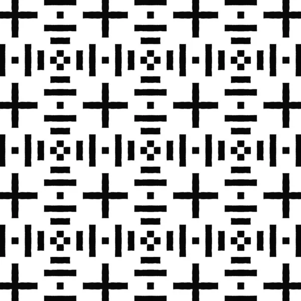 Modèle Géométrique Noir Blanc Avec Fond Texture Rugueuse Mur Texture — Photo