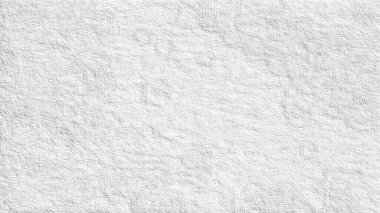 Beyaz çimento arka planı. Yeni yüzey pürüzlü görünüyor. Duvar kağıdı şeklinde. Arkaplan dokusu duvarı ve metin için kopyalama alanı.