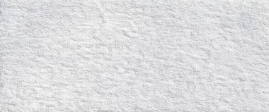 Beyaz çimento arka planı. Yeni yüzey pürüzlü görünüyor. Duvar kağıdı şeklinde. Arkaplan dokusu duvarı ve metin için kopyalama alanı.