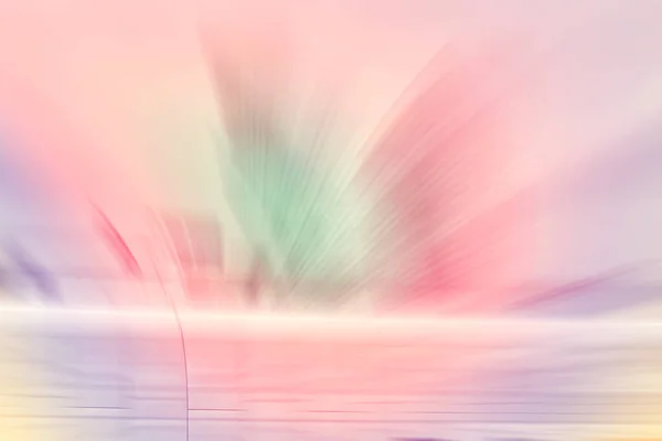 虹色の動きぼやけた抽象的な背景 — ストック写真