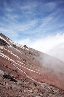 The slope of Chimborazo volcano, Ecuador. clipart