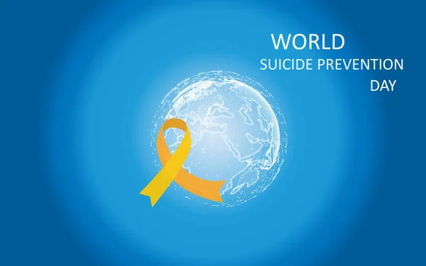 Día Mundial Prevención Del Suicidio Observado Cada Año Septiembre Todo — Foto de Stock