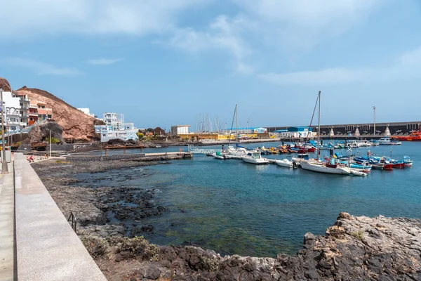 Pueblo Pesquero Famoso Por Bucear Restinga Hierro Islas Canarias — Foto de Stock