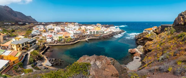Panorámica Maravilloso Pueblo Tamaduste Isla Hierro Islas Canarias España — Foto de Stock