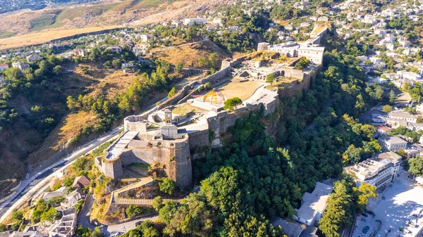 알바니아 지로카스터 지로카스트라의 오래된 요새의 — 스톡 사진