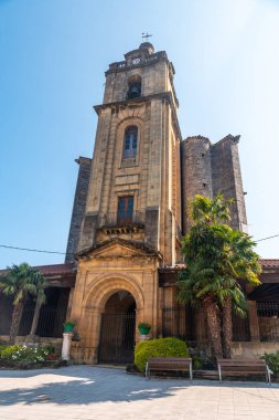 Gipuzkoa kırsalındaki Urnieta belediyesine bağlı San Miguel Arcangel Kilisesi. Bask Ülkesi